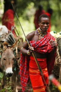Samburu Kenya tribe warrior