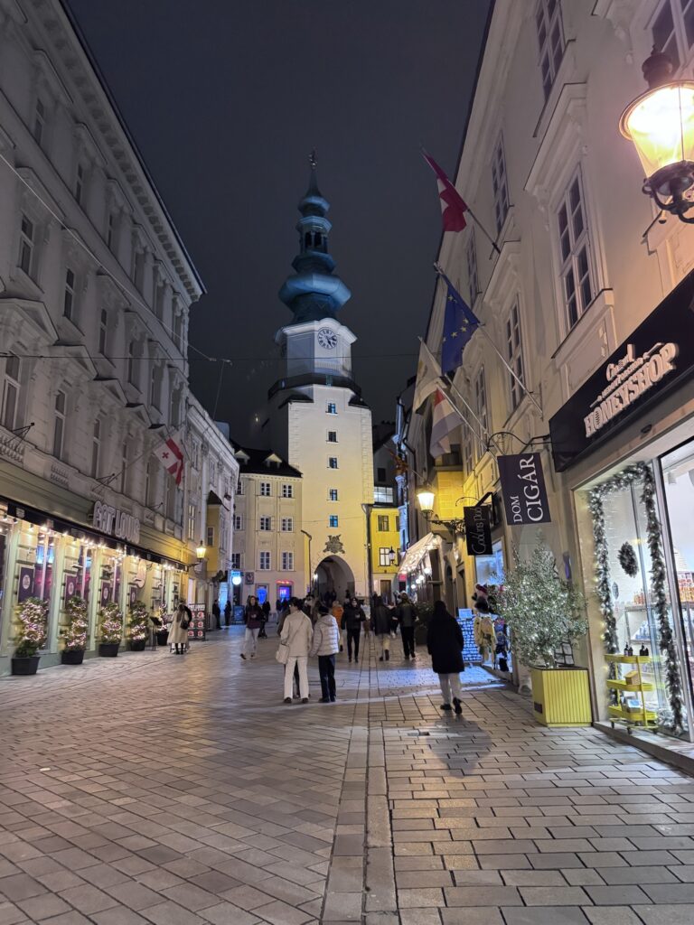 Bratislava, one table at a time