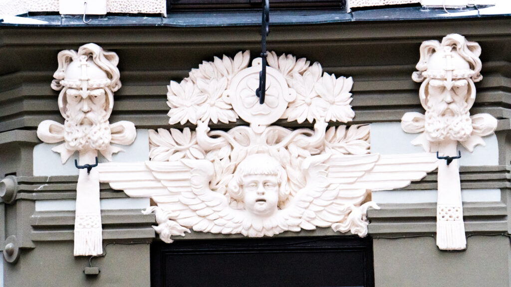Art Nouveau details in Riga
