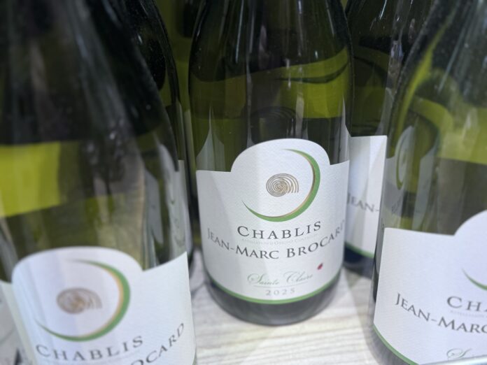 Chablis white wine